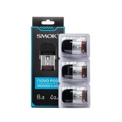 SMOK - Novo Pod - 3pk - Top Fill Meshed 0.6ohm
